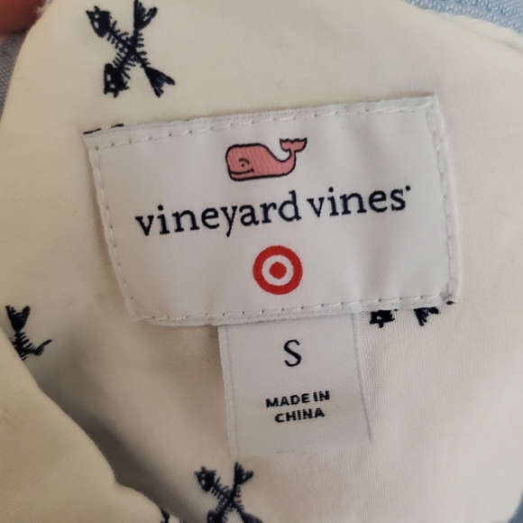 Men's vineyard vines target size small button up - Picture 3 of 3